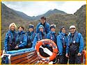 Country Walkers ready to board