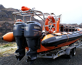 Ribcraft AquaXplore with 250 hp Yamahas