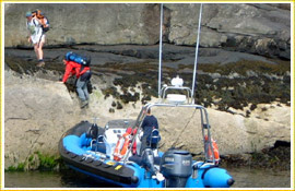 Climbers Disembarking AX