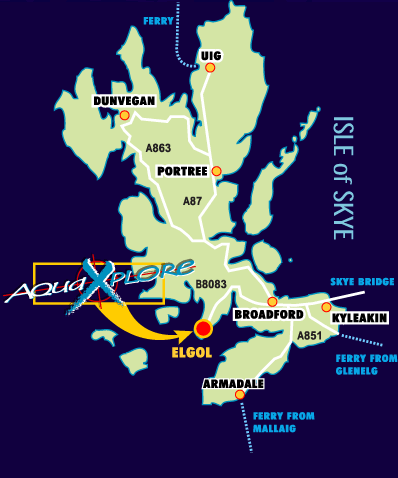 Map of the Isle of Skye